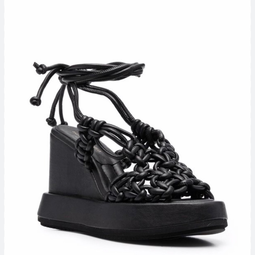 Paloma Barceló Interwoven Wedge Sandal